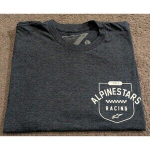 Alpinestars Racing Gray T-Shirt Men's Large